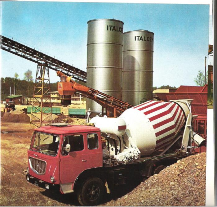 Lancia Esagamma Betoniera Italcementi