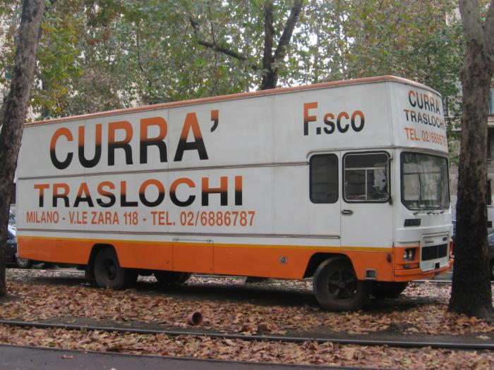 Fiat 130NC carrozzato Autodromo Currà traslochi