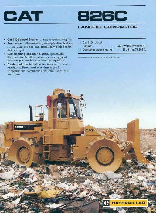 CAT 826