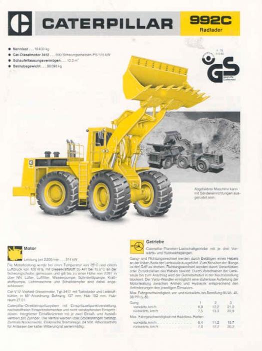 CAT 992C