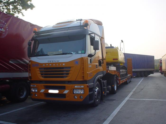 Trasporto Escavatore New Holland