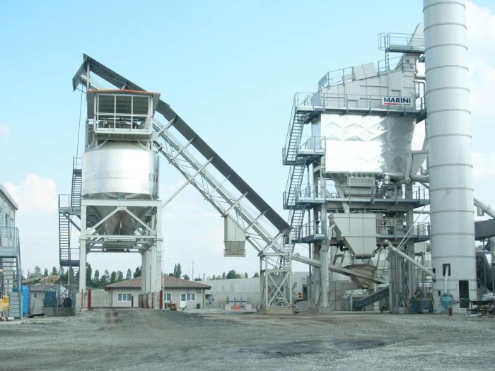 Nuovo impianto conglomerato bituminoso MARINI