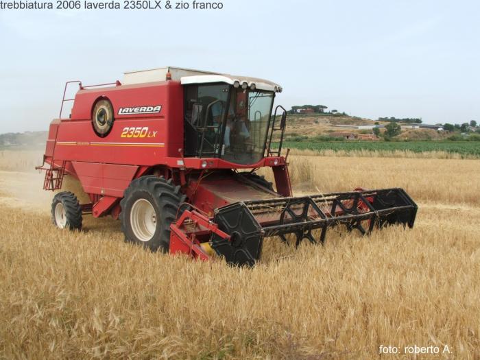 mietitrebbia laverda 2350LX & zio franco