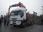 Campo prove : Iveco Stralis 430 con gru Fassi F330