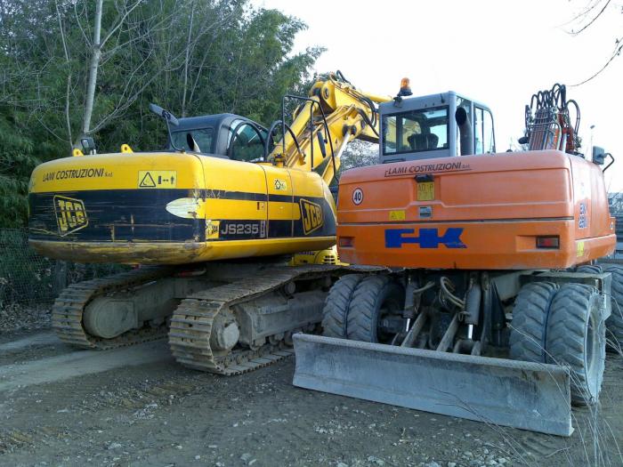 JCB JS 235 & FK EX125W