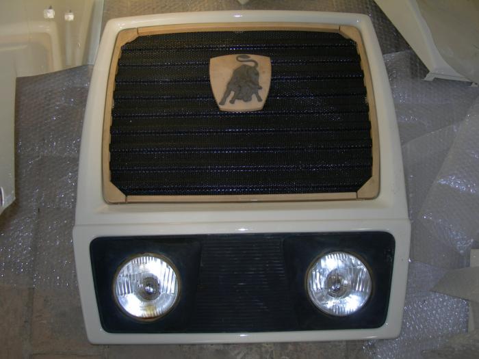 Lamborghini 654DT in manutenzione