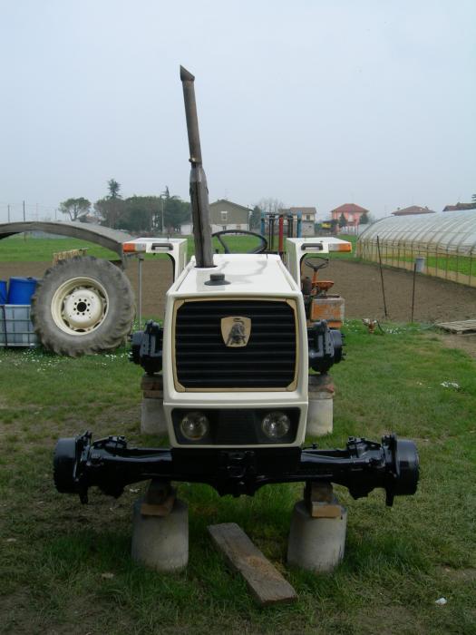 Lamborghini 654DT in manutenzione