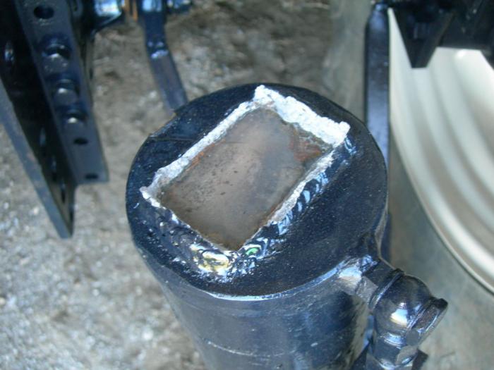 Tirante laterale non proprio in forma