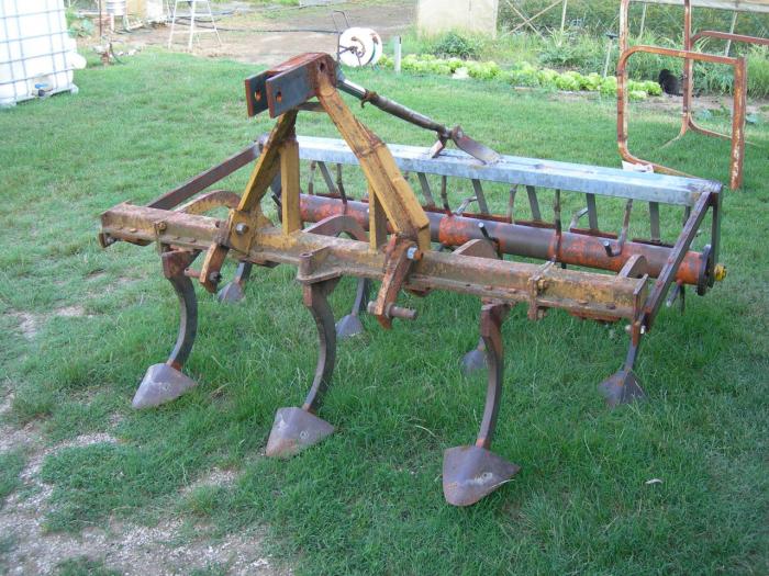 Estirpatore con rullo, quarta versione