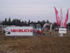 Stand Takeuchi al campo prove