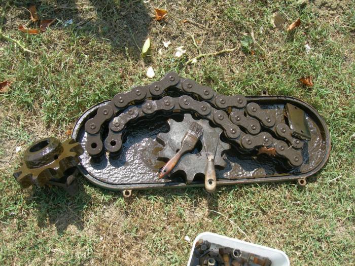 Particolare trasmissione fresa