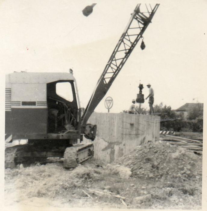 Ruston Bucyrus 19RB estrazione Larssen con estrattore ad aria compressa anni '70