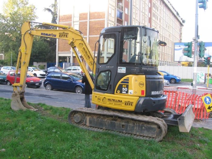 Komatsu PC50MR Valtellina