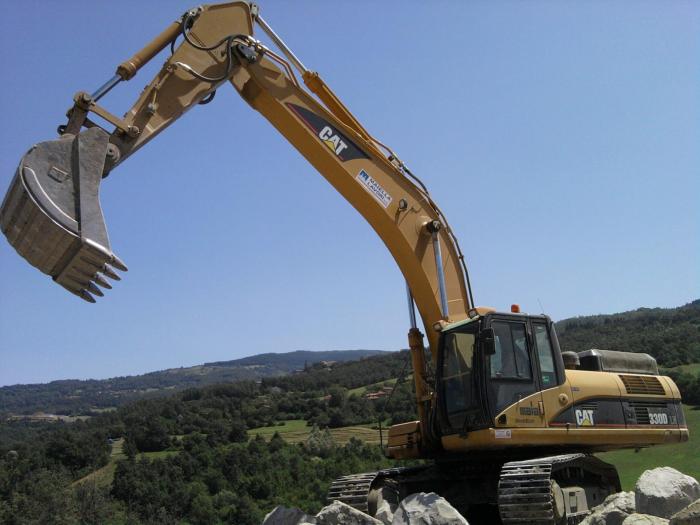 io su CAT330DLN