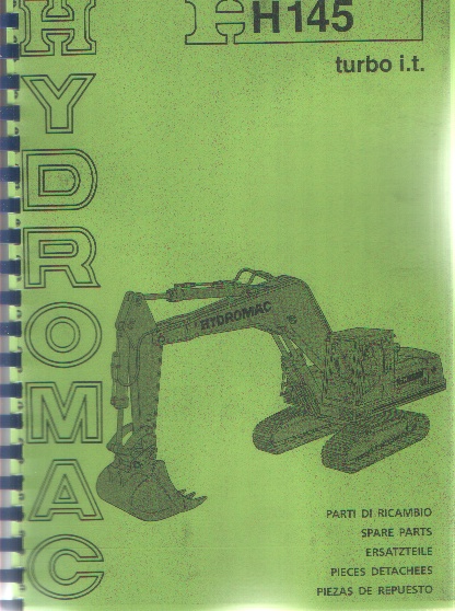 Hydromac:catalogo ricambi H145 turbo i.t.