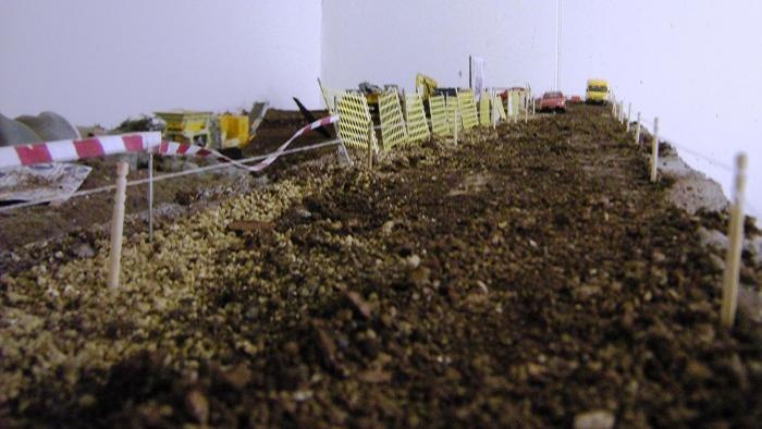 TRACCIAMENTO STRADA E MARCIAPIEDE