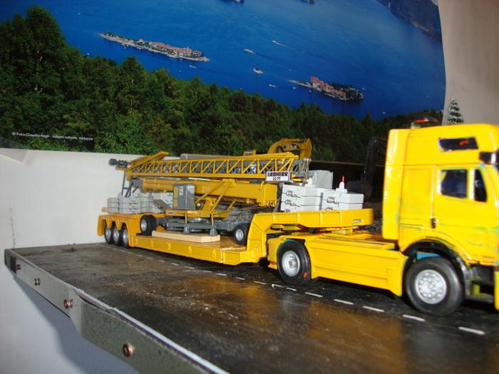 Arrivo della Gru Nuova Nuova dalla Germania