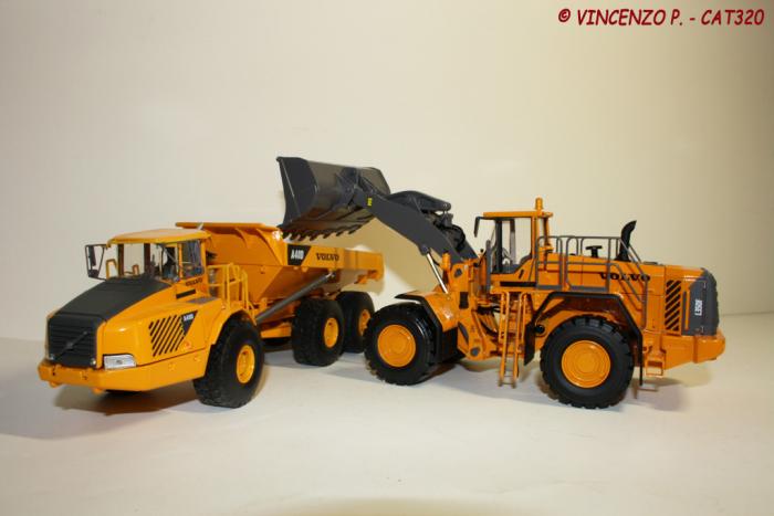VOLVO L350F & VOLVO A40D
