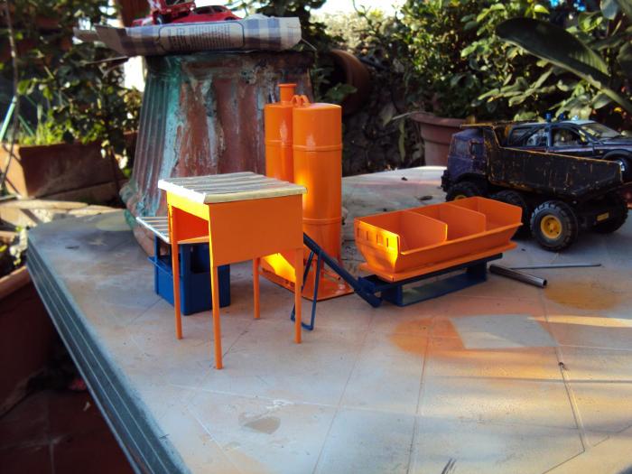 costruzione di un impianto di calcestruzzi