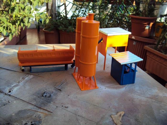 costruzione di un impianto di calcestruzzi