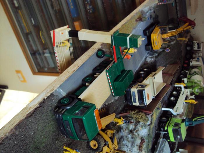 MAN con piattaforma artigianale per ponti