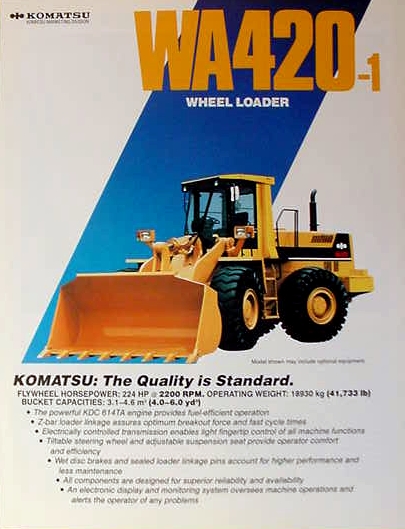 Komatsu WA420