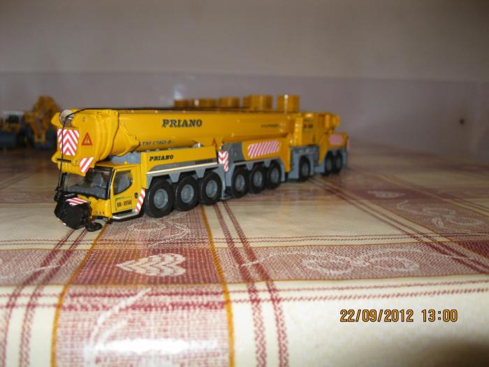 sollevamento in coppia con liebherr LTM 1750.9.1 e LTM 1400