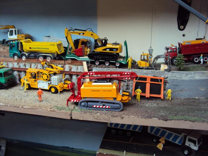 modello di una putzmaister modificata come in realta