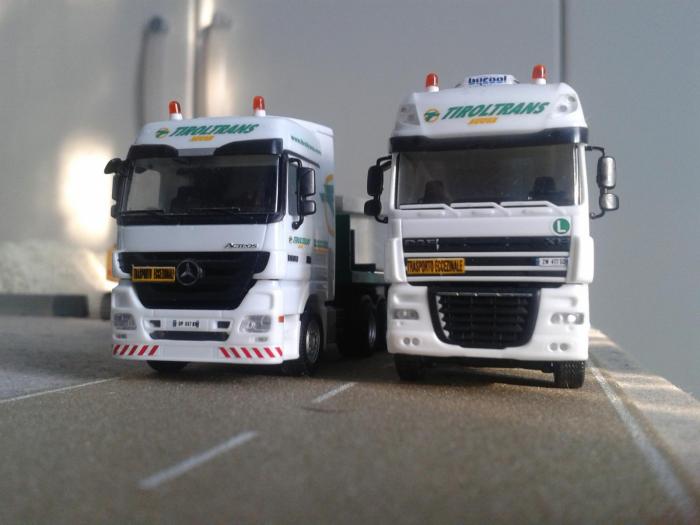 Tirol Trans - Daf XF 105 + Mb Actros 3358 (01)