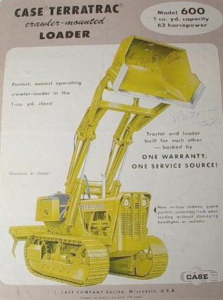 Case Terratrac 600