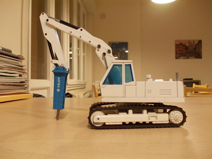 Eder 835 bianco con martello Krupp