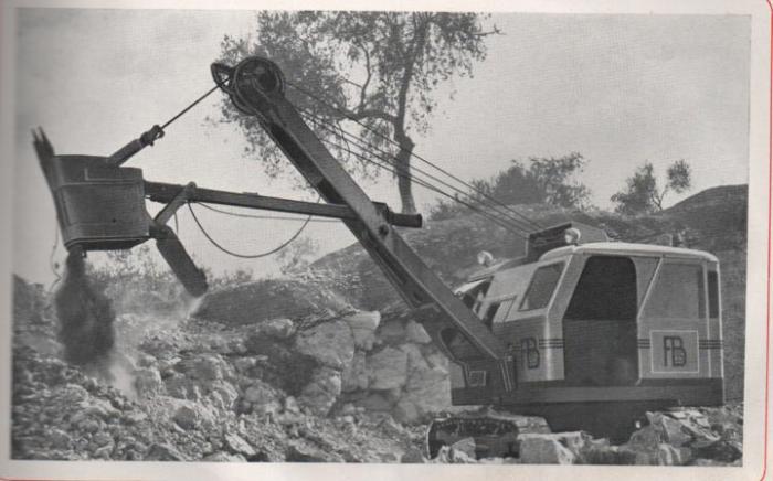 Escavatore Fiorentini FB 35 con Equipaggiamento a frontale