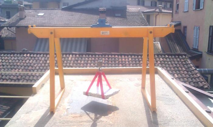 Carroponte per Blocchi 
