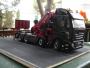 Iveco stralis con Fassi F1300 e pianale autocostruito