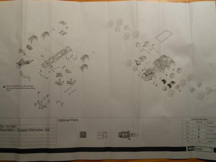 istruzioni chassis 6x4