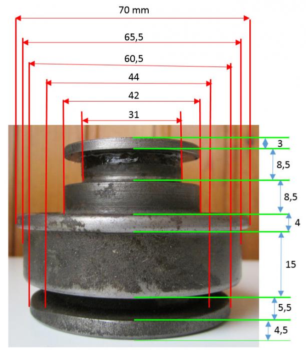 Cuscinetto reggispinta frizione Valentini Alfa 26 sexl