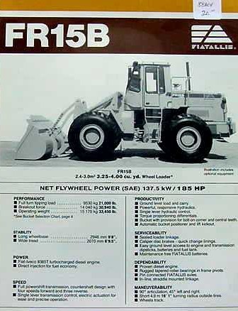 Fiat Allis FR15B