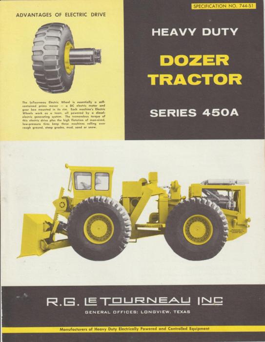 LeTourneau 450A diesel-elettrico