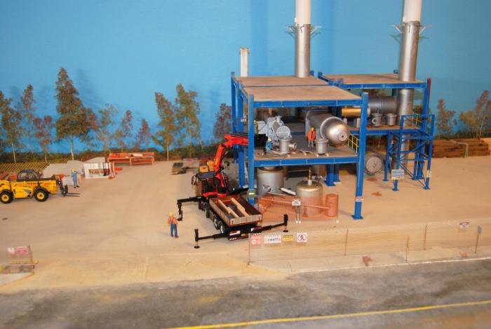 nel frattempo, si portano via flange, canali e teste. 