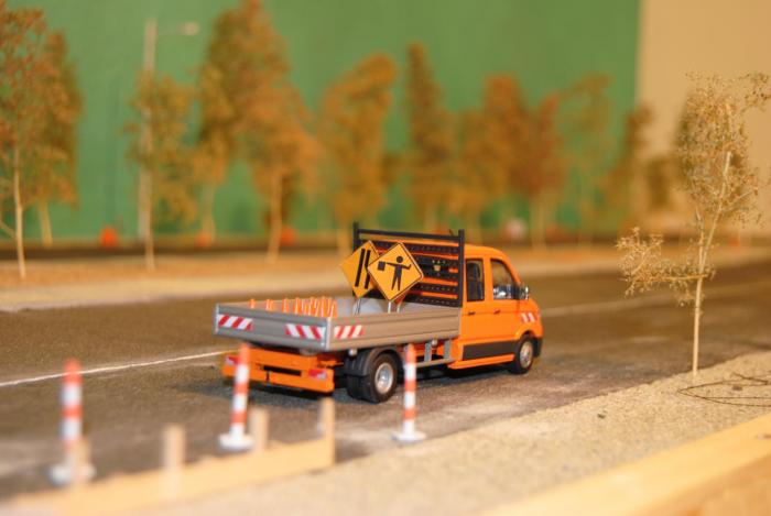 Preparazione della deviazione ed area di cantiere 