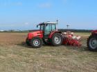 Same Silver 110 con seminatrice Gaspardo per mais