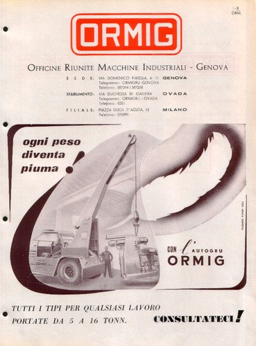 Autogrù ORMIG
